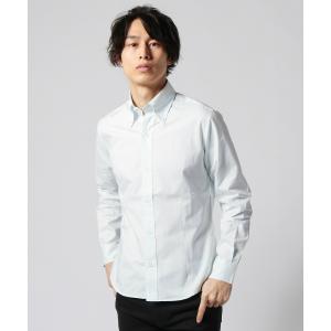 ボタンダウンシャツ カジュアルシャツ トップス メンズファッション ビジネス 長袖 日本製 シルケッ...