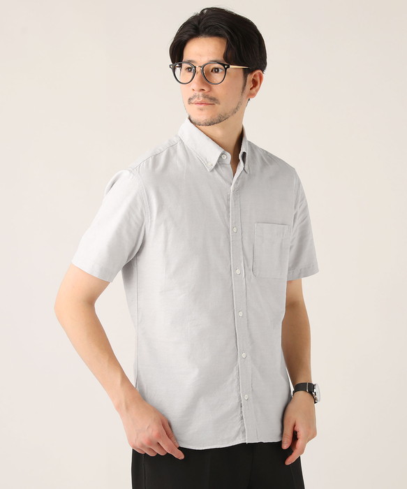 FreshService 半袖ボタンダウンシャツ ドライオックスフォード コーポレートボタンダウンシャツ(半袖