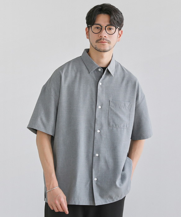 Dime 吸汗速乾 半袖シャツ グレー Dime 吸汗速乾 半袖シャツ グレー