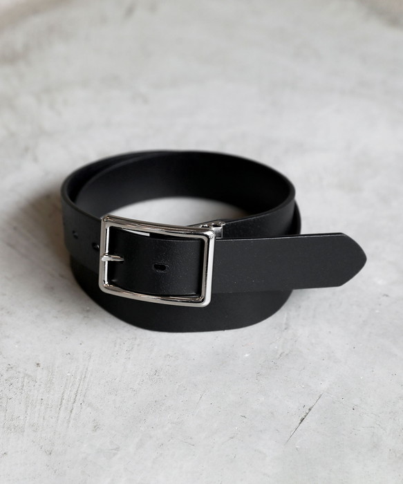ベルト ギャリソンベルト メンズ 本革 リアルレザー スクエアバックル