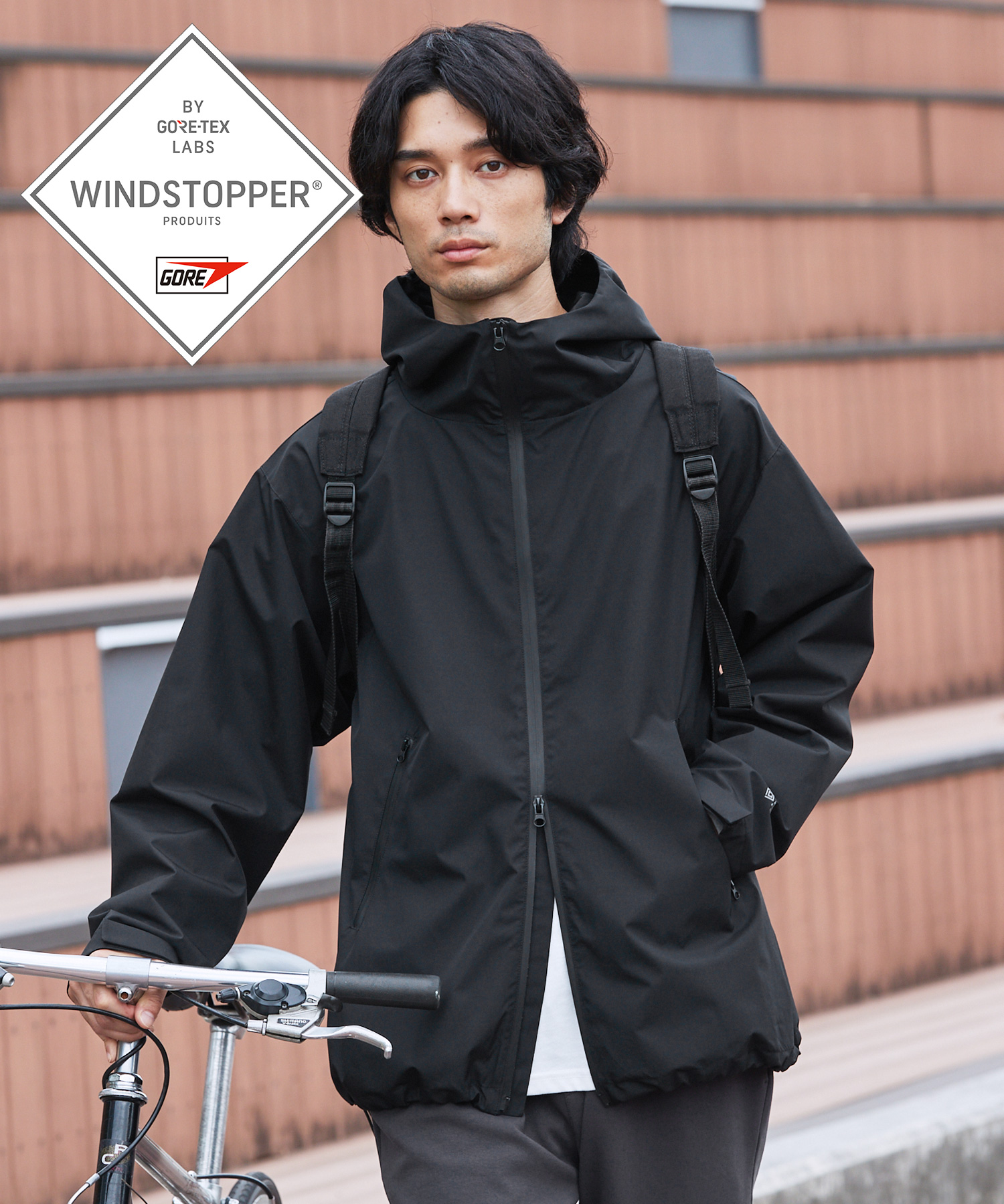 マウンテンパーカー ジャケット ウインドブレーカー メンズ 秋 秋服 冬 冬服 ハイネック フード GORETEX ゴアテックス  WINDSTOPPER 防風 透湿 耐水 S M L LL XL : spu240801 : SPUTNICKS スプートニクス - 通販 -  Yahoo!ショッピング