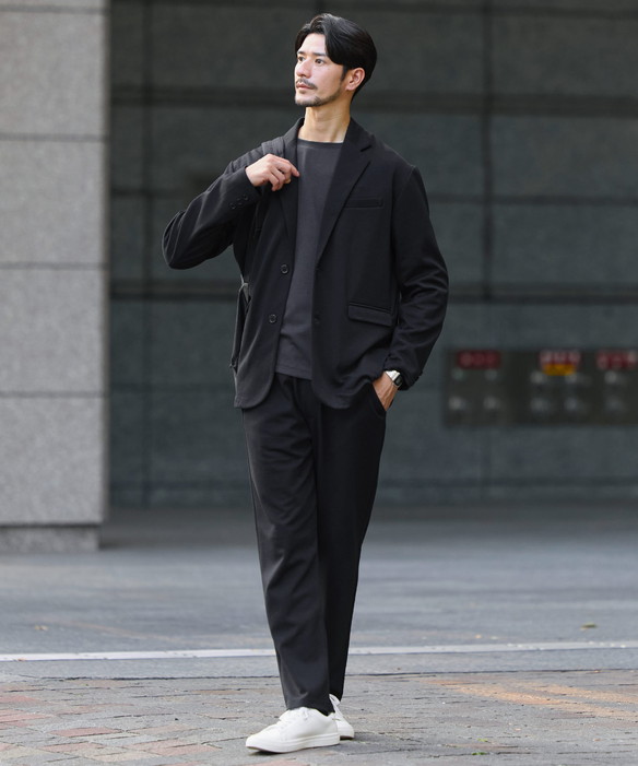 SPU（スプ） 【上下2点セット】 セットアップ メンズ 春 オフィス