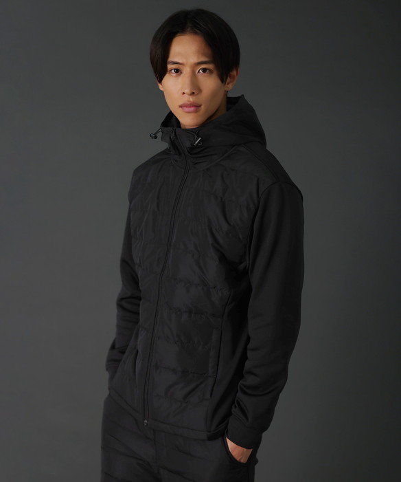 SPU（スプ） 【セットアップ対応】 パーカー メンズ 冬 ハイネック