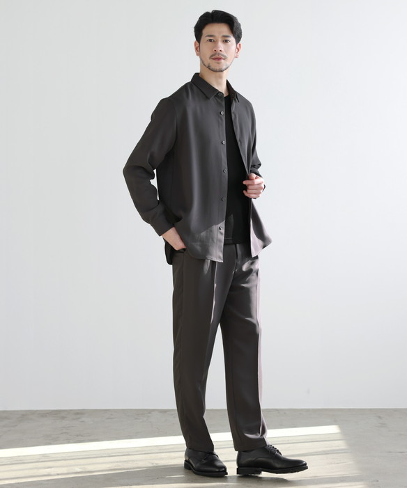 SPU(スプ) 【上下2点セット】 セットアップ メンズ シャツ タック SPU(スプ) 【上下2点セット】 セットアップ メンズ シャツ タック