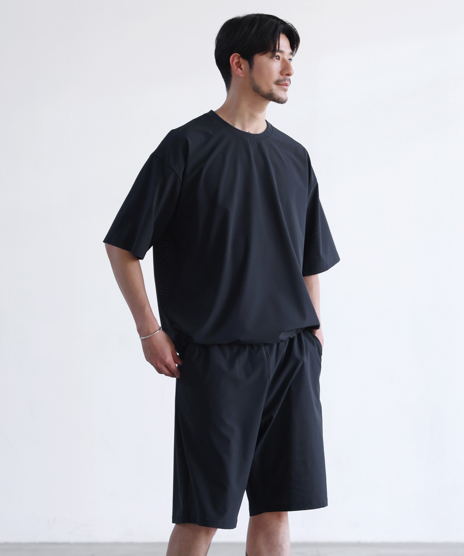 SPU（スプ） 【上下2点セット】 セットアップ メンズ 夏 半袖 上下