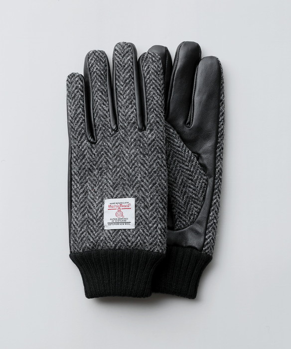 HARRIS TWEED（ハリスツイード） 【メール便対応】 手袋 メンズ 冬