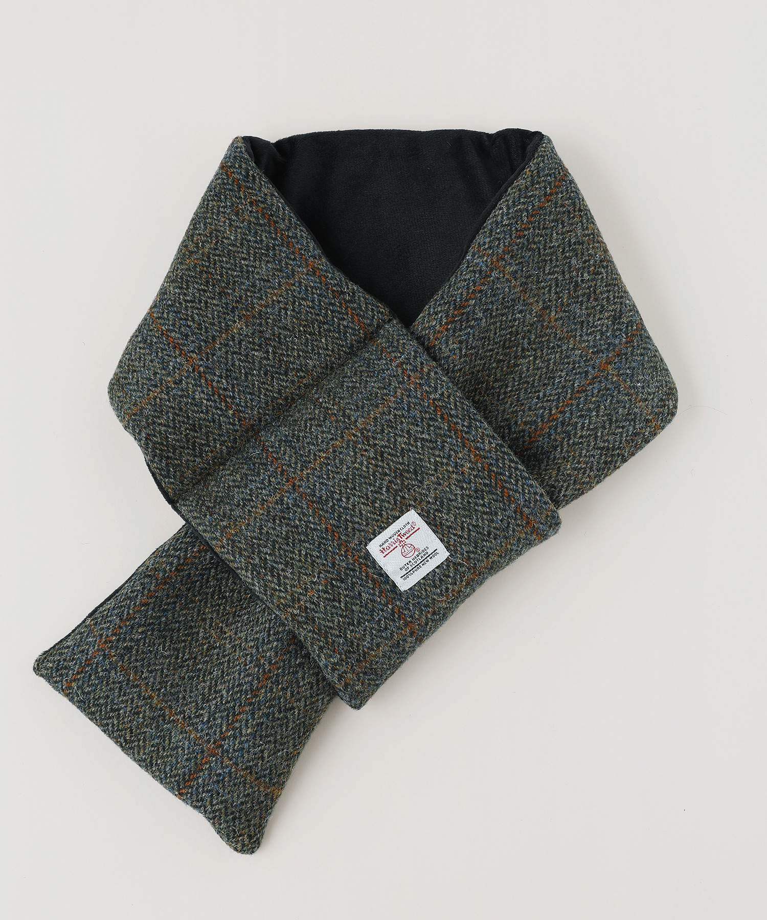 HARRIS TWEED（ハリスツイード） 【メール便対応】 マフラー ショート 