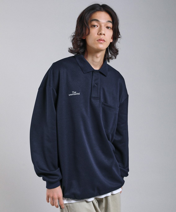 The unormwind ポロシャツ メンズ 秋 秋服 長袖 鹿の子 ポンチ