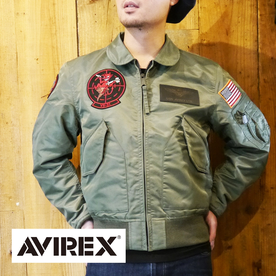 AVIREX CWU 36P VX-31 アヴィレックス TOPGUN TOP GUN トップガン MA-1