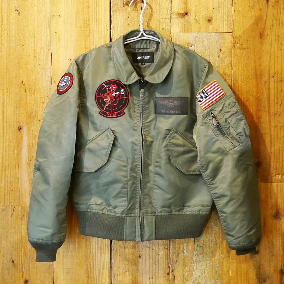 AVIREXアヴィレックス CWU-36/P VX-31 MA-1 TOPGUN AVIREX CWU 36P VX-31 アヴィレックス TOPGUN TOP GUN トップガン MA-1