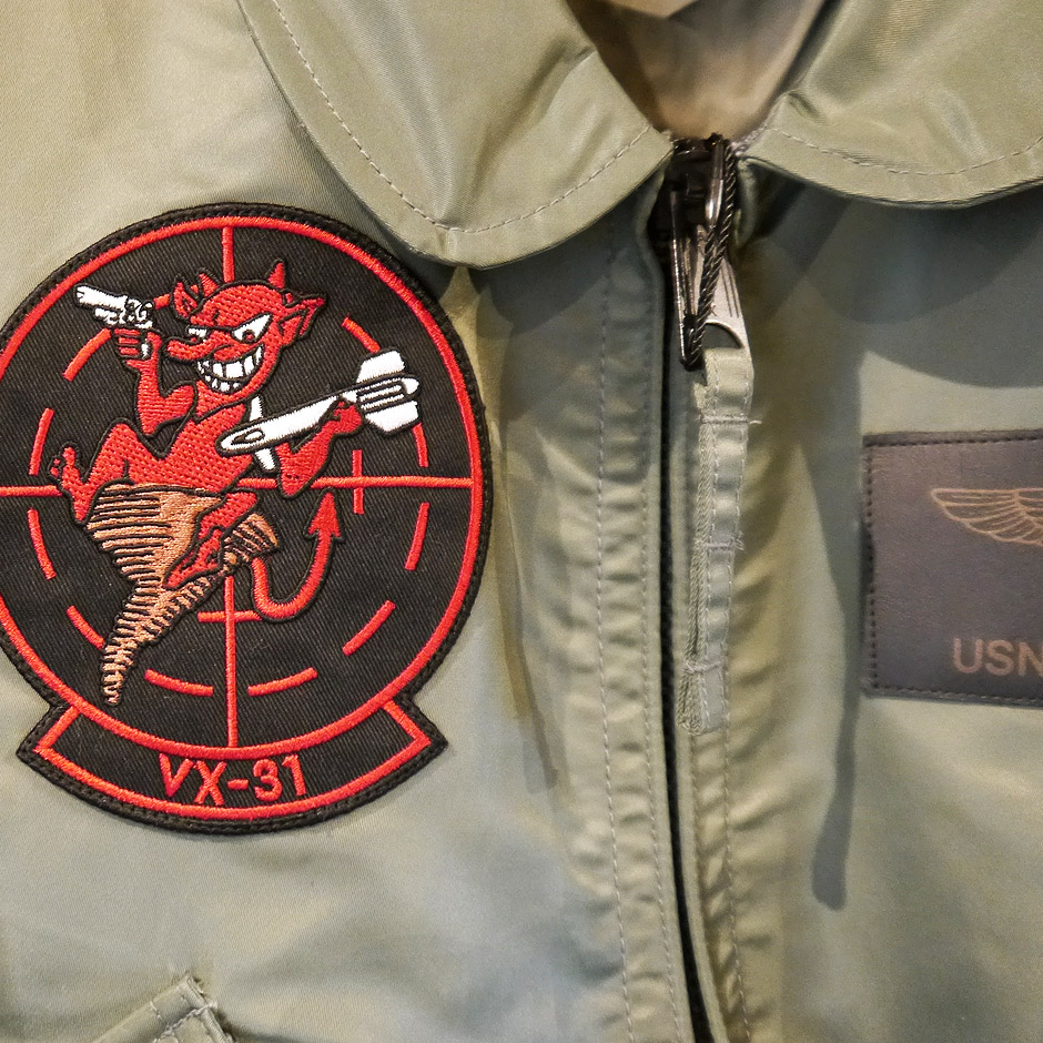 AVIREX CWU 36P VX-31 アヴィレックス TOPGUN TOP GUN トップガン MA-1