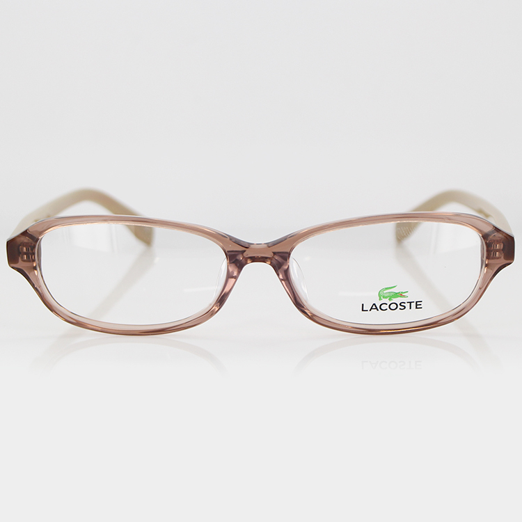 LACOSTE ダークグリーンフレームメガネ(度あり) LACOSTE ラコステ メガネフレーム L2903LB 51サイズ メンズ