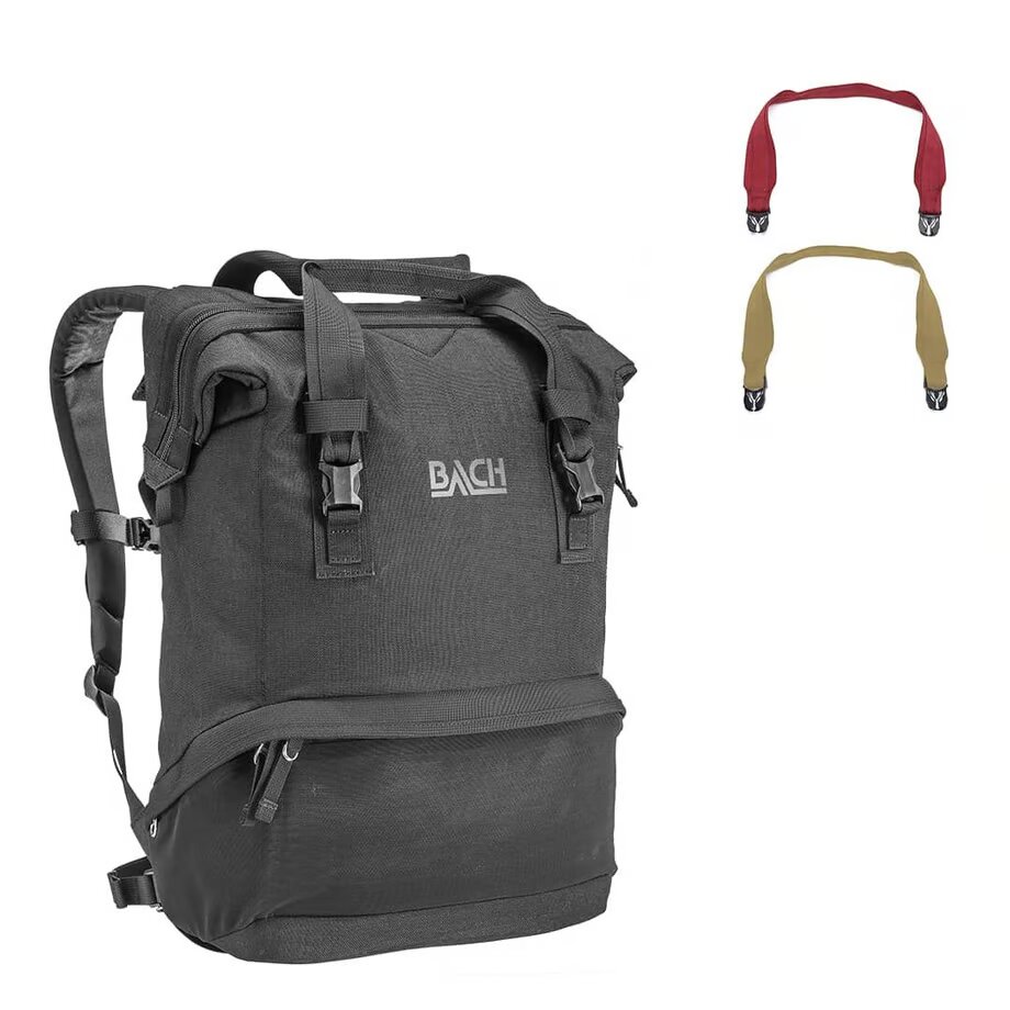 新品未開封　BACH バッハ　グレー リュック BACH バッハ リュック バックパック Dr.Trackman 25L がま口 : Squall