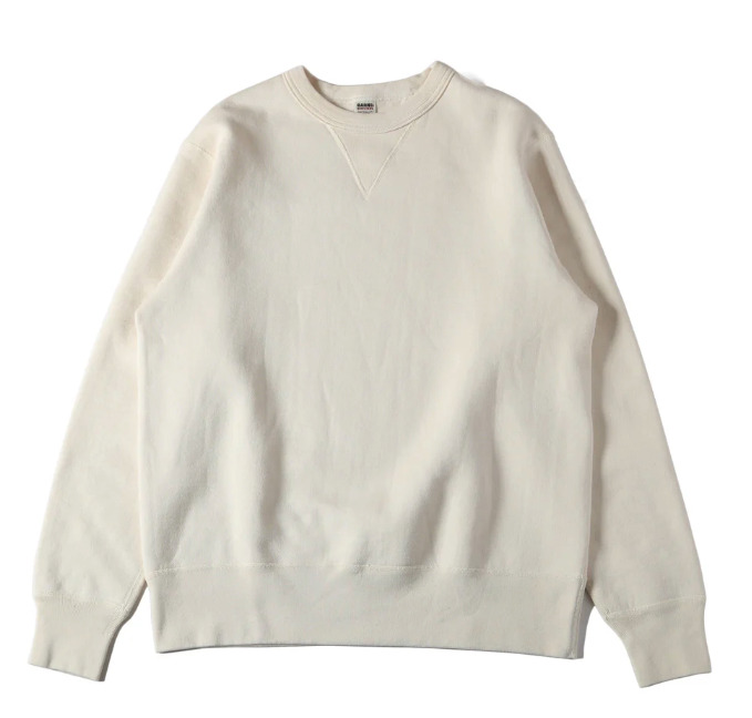 バーンズ アウトフィッターズ スウェットシャツ メンズ 長袖 無地 厚手 クルーネック 両Vガゼット | BARNS OUTFITTERS | 01