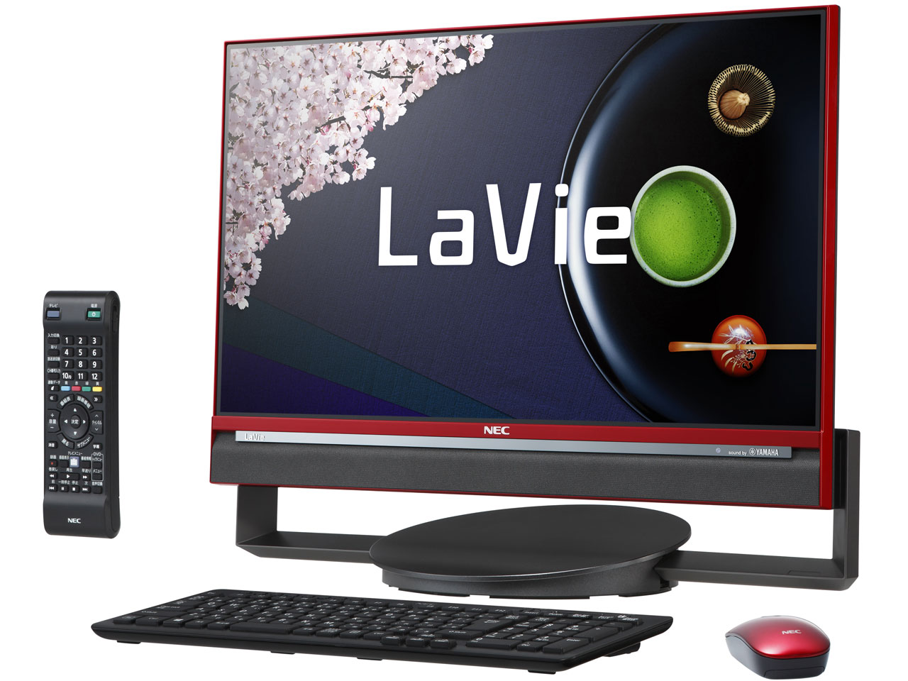 2015年一体型パソコン NEC LaVie Desk All-in-one 23.8型フルHD　DA770シリーズ (corei7　5500U  2.4GHz/8GB/新品SSD512GB) 　DVD/WIFI Bluetooth　MSoffice