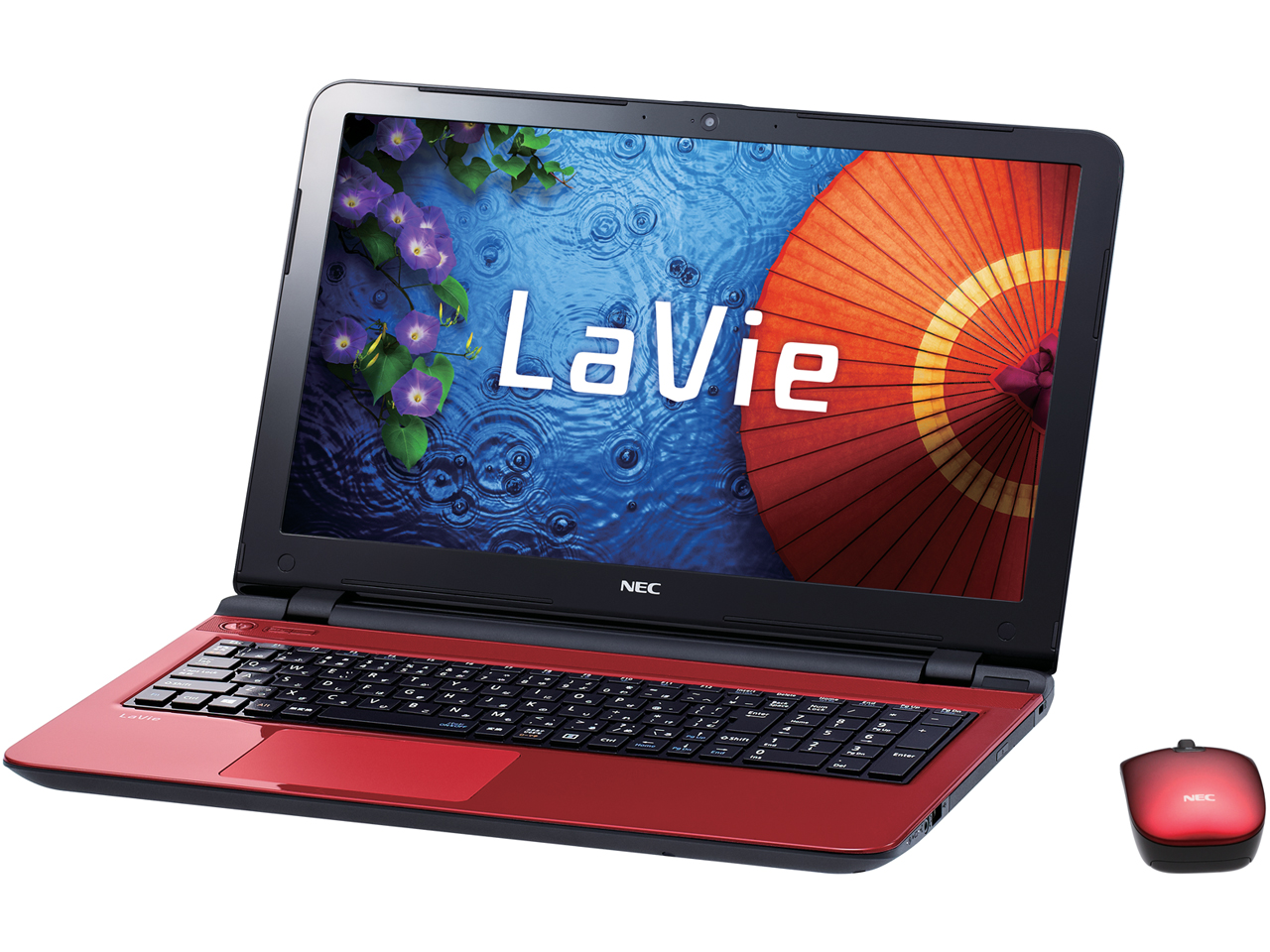 NEC　Lavie　LS150シリーズ　Celero 2957U　1.4GHZ　メモリ8GB　爆速SSD256GB　Win11　オフィス付き　 新品無線マウス　WEBカメラ　テンキー　DVD-RW