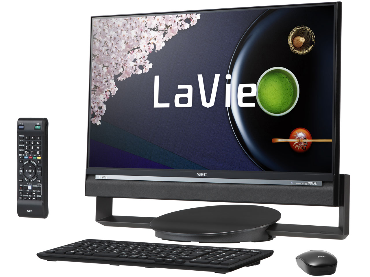 2015年一体型パソコン NEC LaVie Desk All-in-one 23.8型フルHD DA770