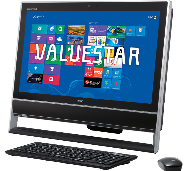 ☆【中古良品】 一体型パソコン NEC VALUESTAR Win11 21.5インチ フルHD Core 第3世代i7/メモリ8GB  新品SSD512GB WEBカメラ MSOffice2019 : l95 : PCショップSRE - 通販 - Yahoo!ショッピング