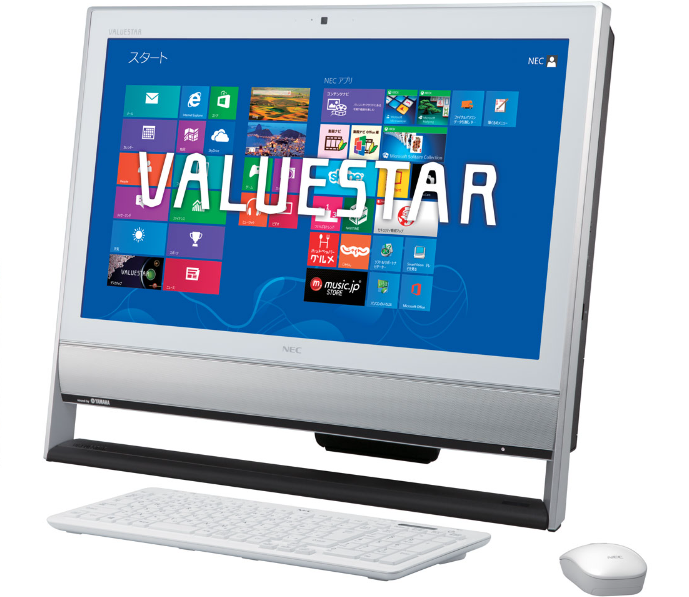 ☆【中古良品】 一体型パソコン NEC VALUESTAR VN770シリーズ Win11 