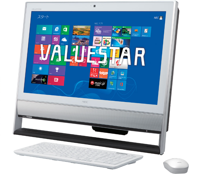 中古良品 一体型パソコン NEC VALUESTAR Win11 21.5インチ フルHD Core 第3世代i7/メモリ8GB 新品SSD512GB  WEBカメラ MSOffice2019 : l91-1 : PCショップSRE - 通販 - Yahoo!ショッピング