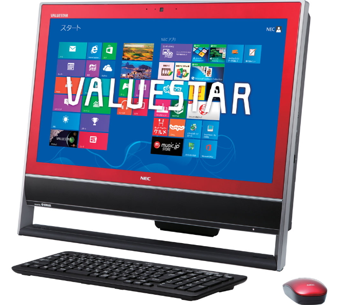 ★【中古良品】 一体型パソコン NEC VALUESTAR　VN770シリーズ　 Win11 21....