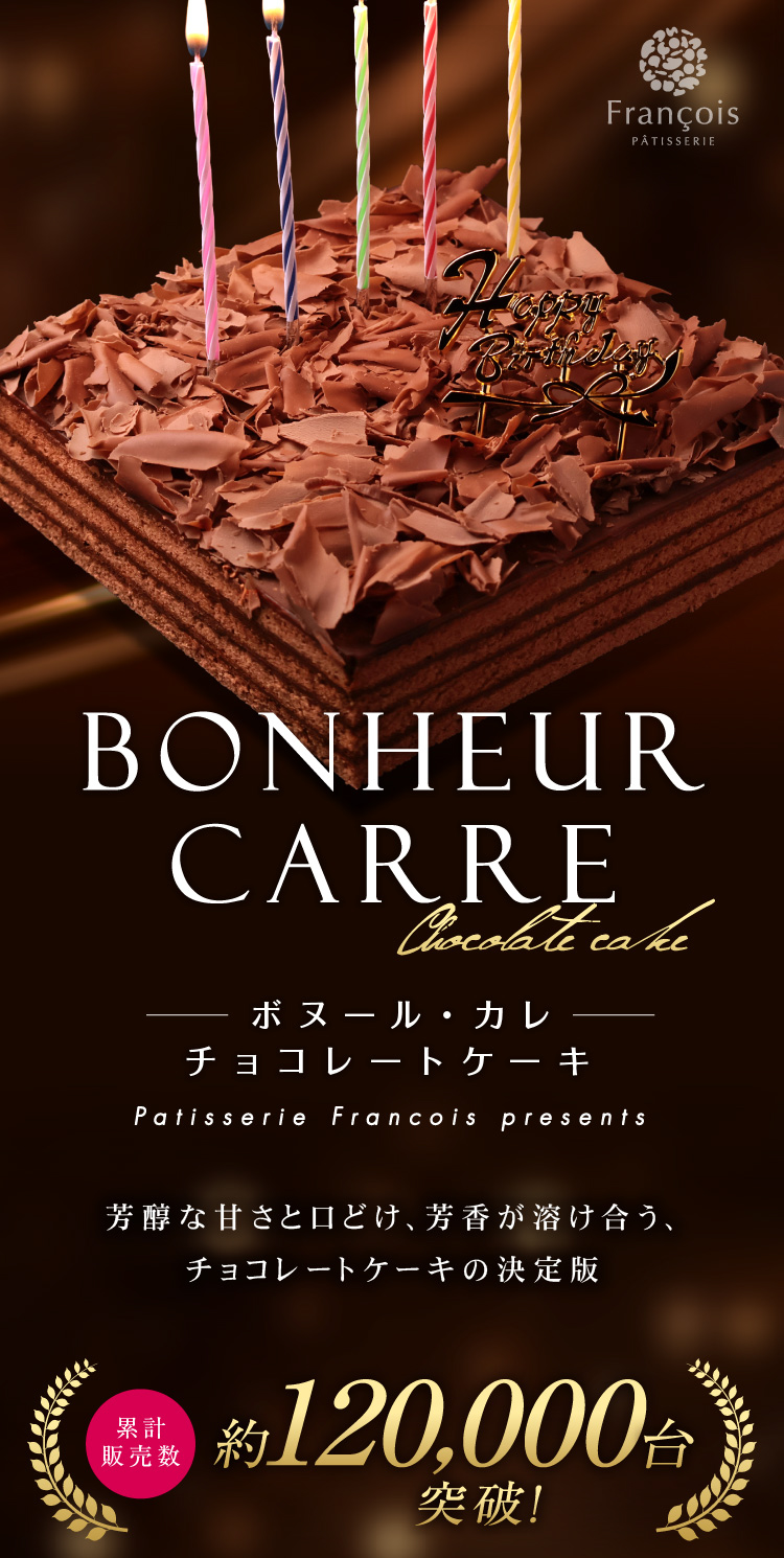 バースデーケーキ チョコレートケーキ (4〜6人用) 冷蔵便 誕生日ケーキ