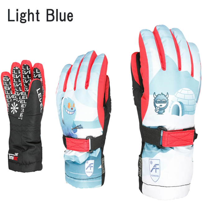 スノーグローブ グローブ キッズ ジュニア 子ども用 4-10歳 LEVEL