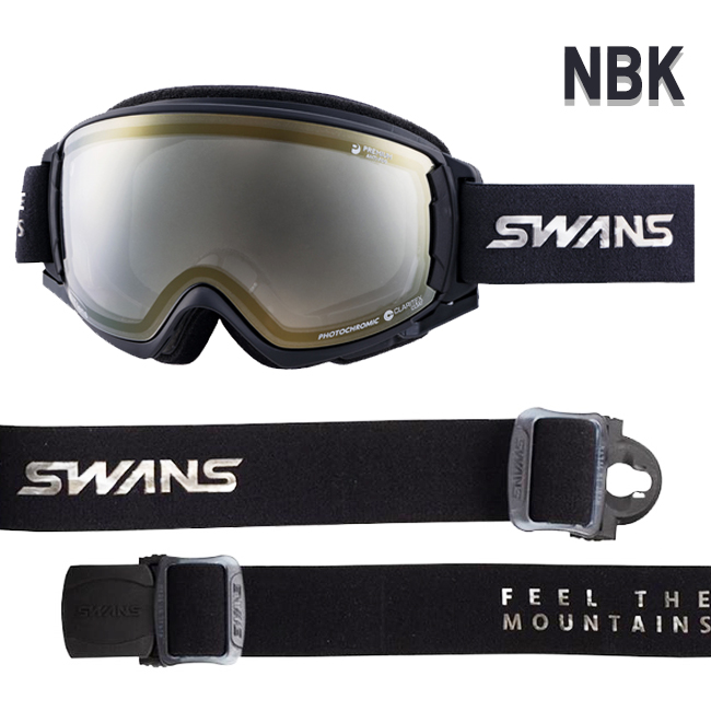 スノーゴーグル SWANS スワンズ ROVO ロヴォ　スキー　 スノボー　フォトクロミックレンズ　調光レンズ MIT LENS くもり止めレンズ 【RV-MDH-CMIT-GD】 |  | 01