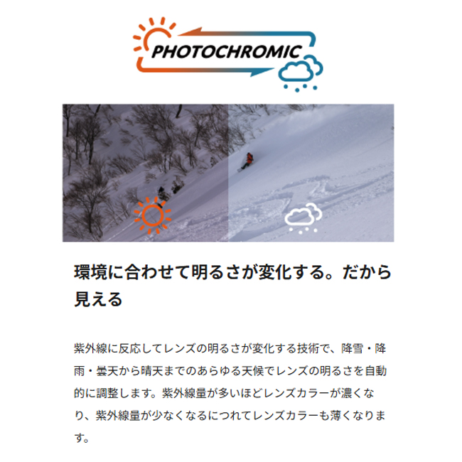 スノーゴーグル　SHOWDOWN　ショウダウン　DICE　ダイス　ウルトラレンズ　調光ミラー  撥水加工【SD44570】 |  | 05