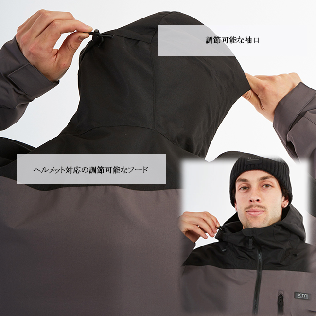 XTM　スノーウェア　ジャケット　エックスティエム　メンズ　男性　大人用　オーストラリア　耐水圧　透湿性 スキー　スノーボード【TM108】　 |  | 03