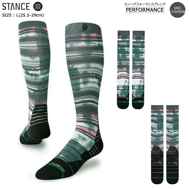 ソックス　靴下　くつ下　STANCE スタンス　ユニセックス　インフィニット　フレッシュテック　耐久性　スノーボード・スキー用ソックス　【A758C21】 | STANCE