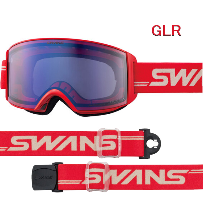 SWANS スワンズ ゴーグル RACAN ULTRA 調光ミラー RA-MDH-CU-LP くもり