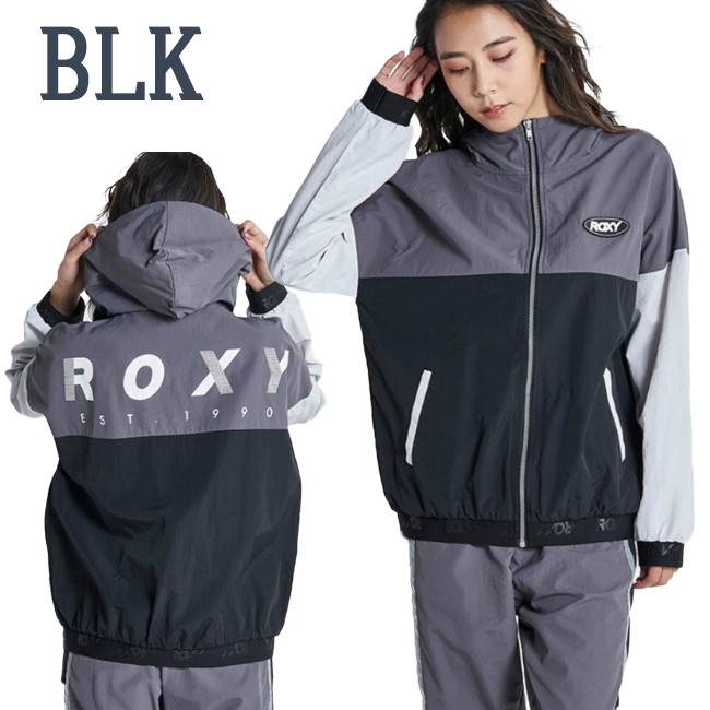 ジャケット　ウィンドブレーカー　トップス　撥水　フィットネス　レディース　ROXY　ロキシー　トレーニング　メッシュ　ワッシャー【RJK224523】 |  | 01
