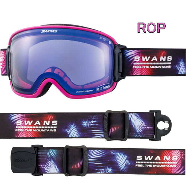 SWANS スワンズ RIDGELINE MIT 調光ミラー スノーゴーグル 眼鏡対応