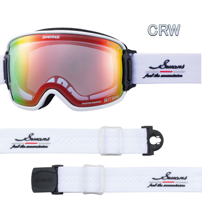 SWANS スワンズ RIDGELINE MIT 調光ミラー スノーゴーグル 眼鏡対応