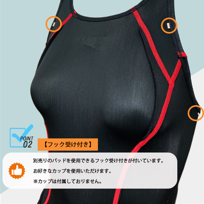 競泳水着 スピード　レディース　SPEEDO オールインワン水着　女性用　ニースキン　FINA承認　WORLDAQUATICSマーク　水泳　プール　FLEX Σχ【SCW12543FZ】 |  | 09