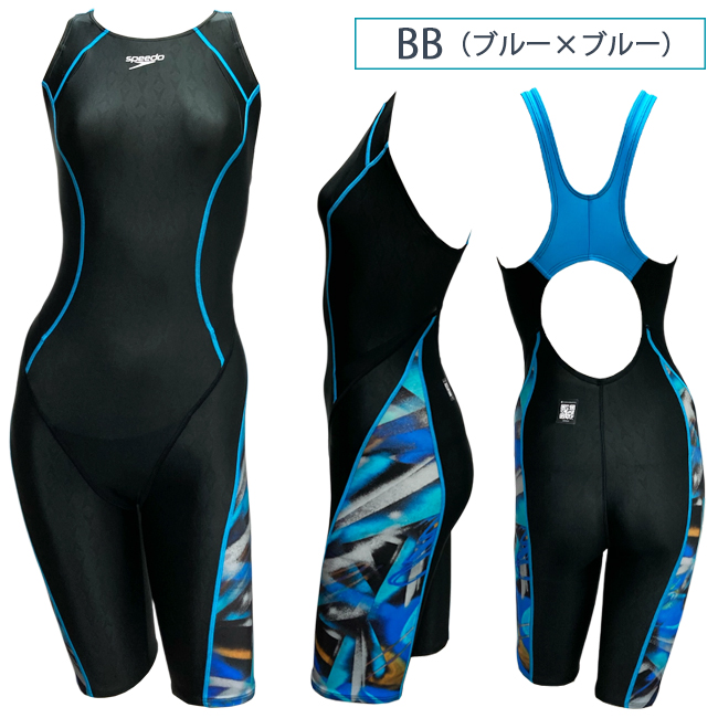 競泳水着 スピード　レディース　SPEEDO オールインワン水着　女性用　ニースキン　FINA承認　WORLDAQUATICSマーク　水泳　プール　FLEX Σχ【SCW12543FZ】 |  | 03