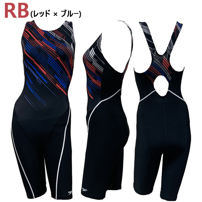 ニースキン オールインワン水着 SPEEDO スピード 初心者 レディース 水泳 女性用 フィットネス ジム スタイルアップ 縫い込みカップ トレーニング【SFW12593Z】 | speedo | 03
