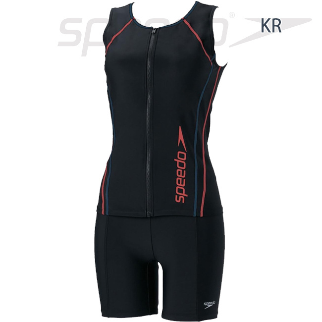 フィットネス水着　セパレート 水着 スピード SPEEDO レディース フィットネス ウイメンズセパレーツ 女性用 差し込みカップ SFW22315V | speedo | 04