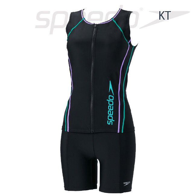 フィットネス水着　セパレート 水着 スピード SPEEDO レディース フィットネス ウイメンズセパレーツ 女性用 差し込みカップ SFW22315V | speedo | 05