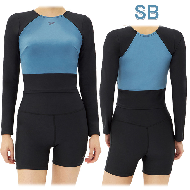 セパレート  SPEEDO  セパレート水着　スピード レディース　水着 おすすめ レディースロングスリーブ プール 水泳 トレーニング　フィットネス 【SFW22450】 |  | 03