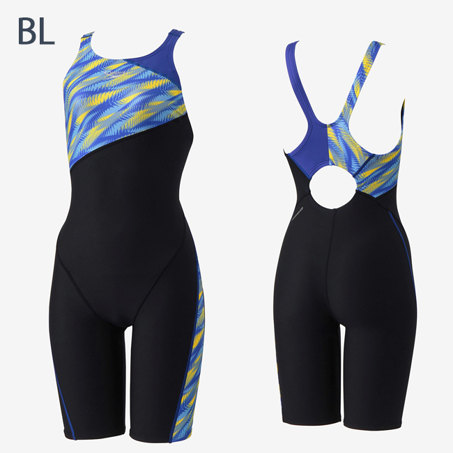 水着 SPEEDO　スピード　レディース水着 ニースキン オールインワン水着 フィットネス水着 水泳 プール　レディース　女性用【STW12509】 |  | 01