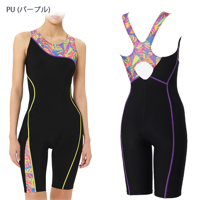 ニースキン　オールインワン水着　水着　レディース　オールインワン　フィットネス　SPEEDO　スピード　トレーニング　ニースキン水着【SFW12565】 | speedo | 03
