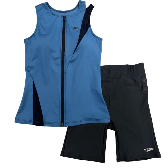 speedo（スピード） レディース フィットネス水着 セパレート 前
