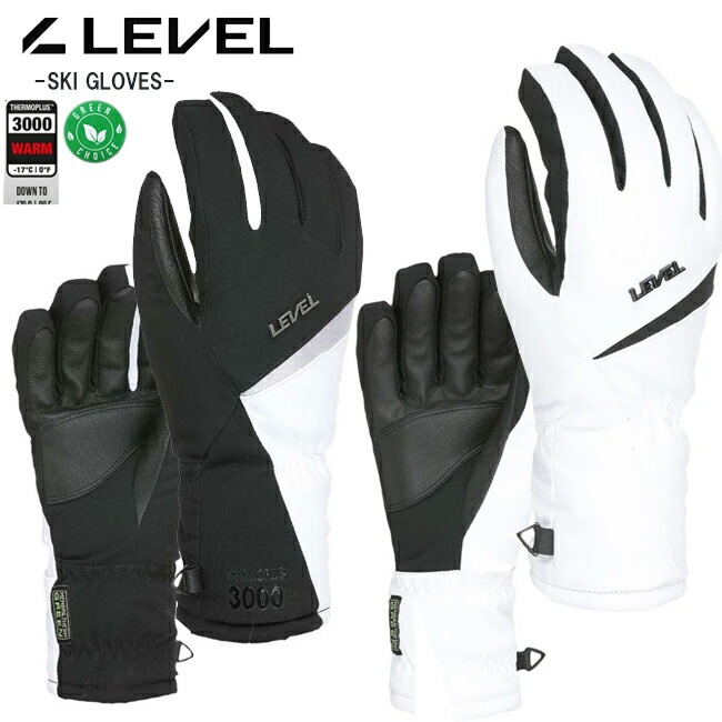 スノーグローブ　グローブ　レディース  LEVEL レベル 　女性用　スキー　スノボー　ウィンター Alpine W　【3345WG】 | 