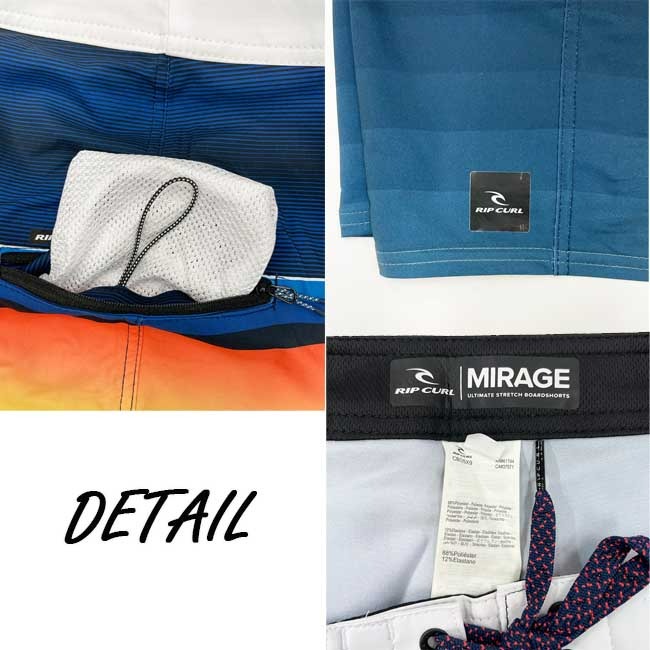 ボードショーツ サーフパンツ メンズ   リップカール　RIPCURL  　耐水撥水  　MIRAGE DAYBREAKERS【CBOSX9】 |  | 04