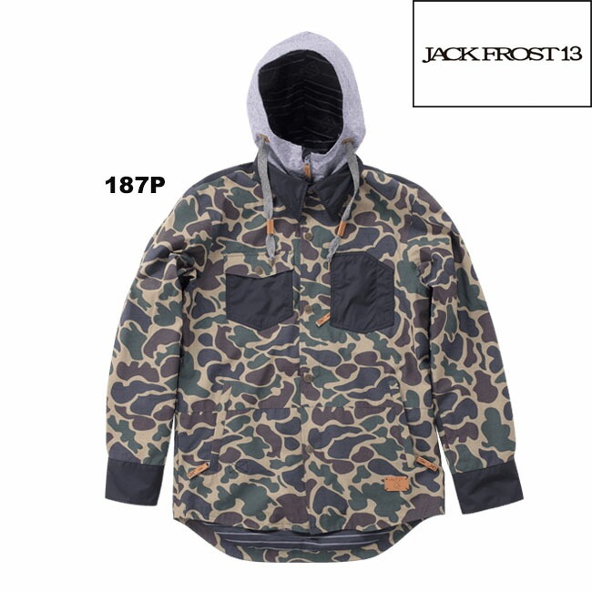 【JFJ98301C】JACK FROST13 BLOCK SHIRT ジャックフロストワンスリー　スノーウェアボードウェアオンヨネ(ONYONE) ユニセックス　ストリート　男性用　 | 