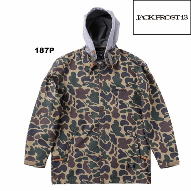JACK FROST13 COACH JKT ジャックフロストワンスリー　スノーウェアボードウェアオンヨネ(ONYONE) ユニセックス　ストリート　男性用【JFJ98701C】 | 