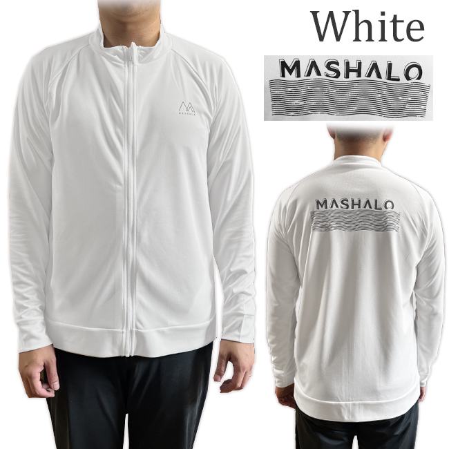 ラッシュガード メンズ 男性用 長袖 スイムウエア ウエア トップス MASHALO マシャロ UVカット 紫外線90％カット UPF30+ レジャー プール 海【MSRG-325】 |  | 02