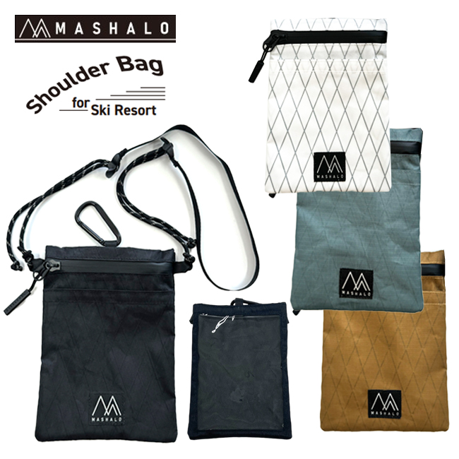から厳選した マシャロ ショルダーバッグ サコッシュ MASHALO バッグ チケット アクセサリー